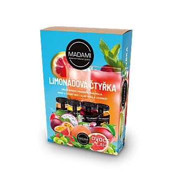 MADAMI Limonádová štvorka 4 kusy (Sirupy a šťávy)