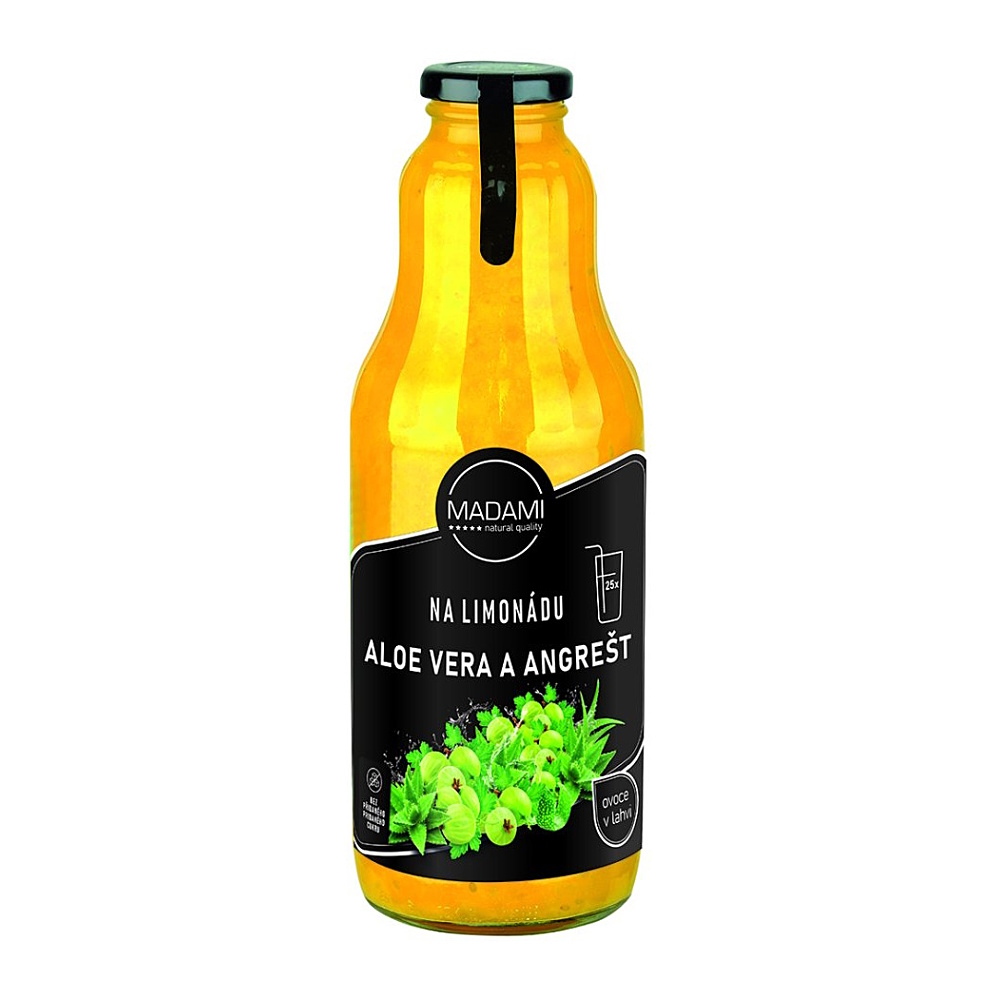 MADAMI Ovocie na limonádu aloe vera & egreše 1000 ml