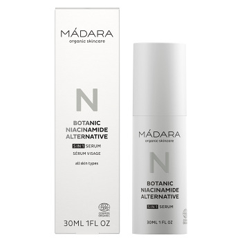MÁDARA Botanic Niacinamide 5 v 1 Pleťové sérum 30 ml (Prírodné pleťové séra a fluidy) - Prírodné - obrázok 2/2