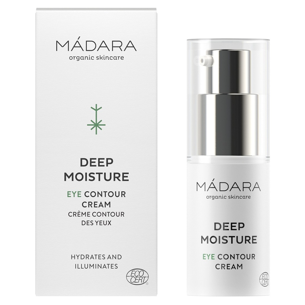 MÁDARA Deep Moisture Hĺbkovo hydratačný očný krém 15 ml