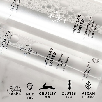 MÁDARA Micelárna voda s kyselinou hyalurónovou 400 ml