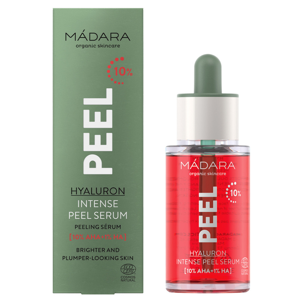 MÁDARA PEEL Hyalurónové intenzívne peelingové sérum s AHA kyselinami 30 ml