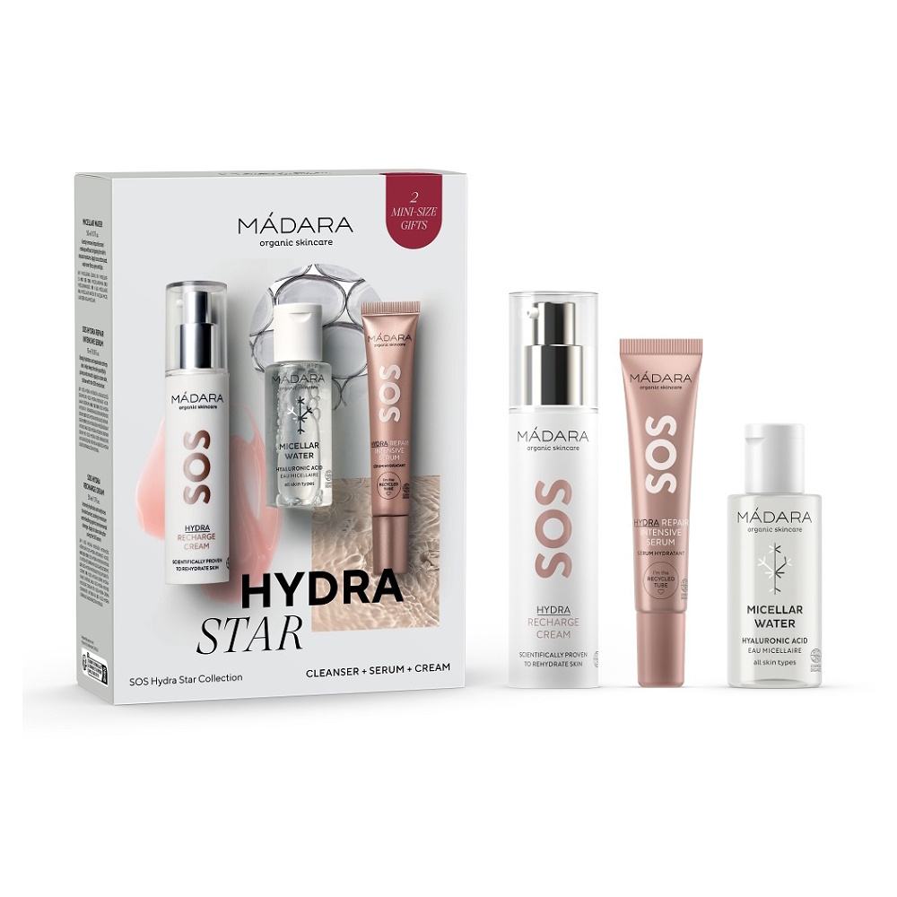 MÁDARA SOS Hydra Star Collection Súprava pre suchú a dehydratovanú pleť