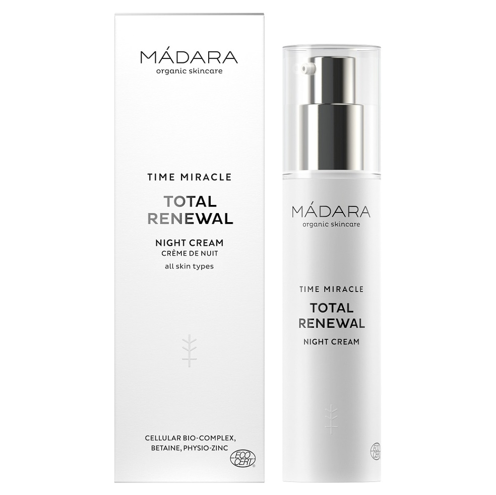 MÁDARA Time Miracle Obnovujúci nočný krém 50 ml