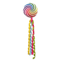 MAGIC CAT Rainbow Relax koliesko šuštiace so šantou mačacie dúhové 7 cm