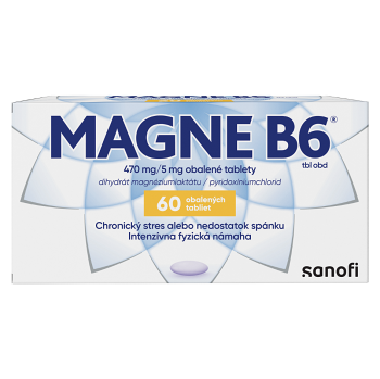 MAGNE B6 470 mg/5 mg obalené tablety 60 kusov