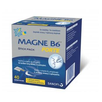 Magne B6 Forte Stick Pack 40 sáčkov