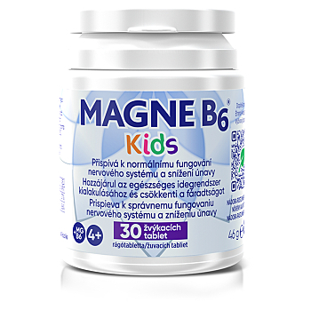 MAGNE B6 Kids 30 žuvacích tabliet (Na energi, pri únave) - Viaczložkové