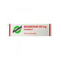 PHARMAVIT Magnesium 250 g 20 šumivých tabliet