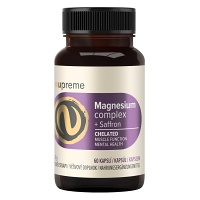 NUPREME Magnesium chelát + šafran 60 kapsúl