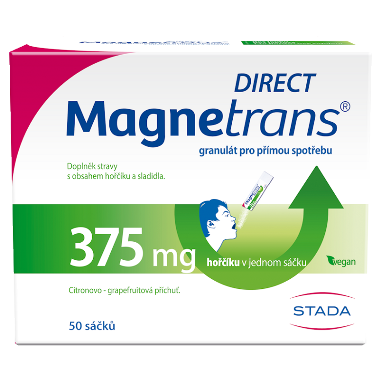 MAGNETRANS Direct 375 mg 50 sáčkov