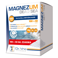 DA VINCI ACADEMIA Magnezum Dead Sea 100 + 40 tabliet ZADARMO
