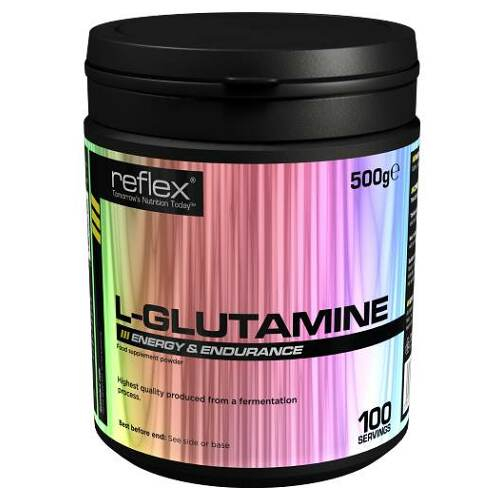 Reflex Nutrition L-Glutamine podpora tvorby svalovej hmoty 500 g