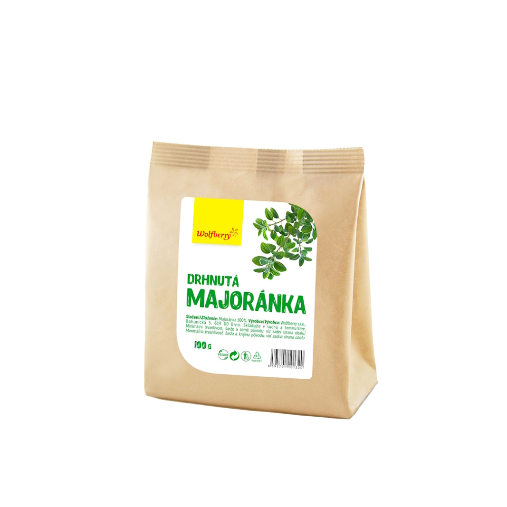 WOLFBERRY Majorán drhnutý 100 g