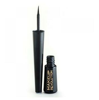 Makeup Revolution Amazing Eyeliner Black - očné linky tekuté čierne 3 ml