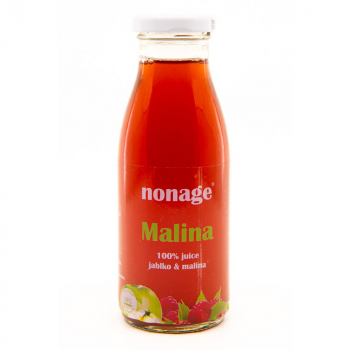 NONAGE Malina & Jablko 100% juice 250 ml