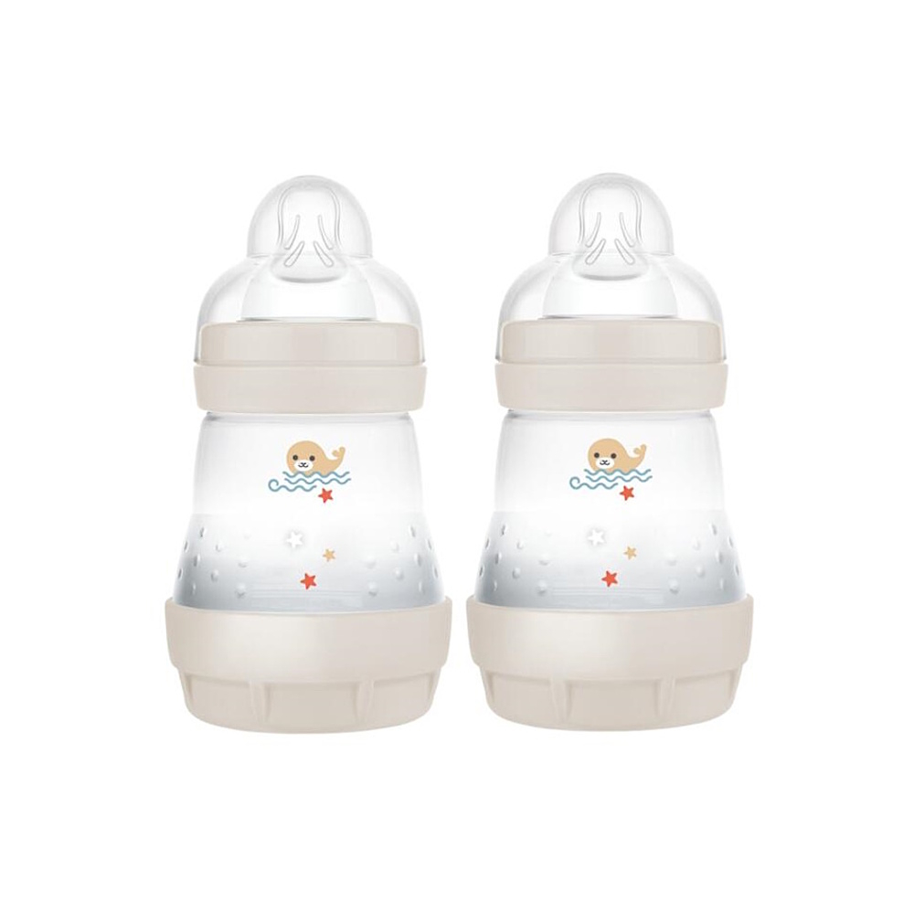 MAM Anti-colic fľaša béžová 0+m 160 ml 2 kusy