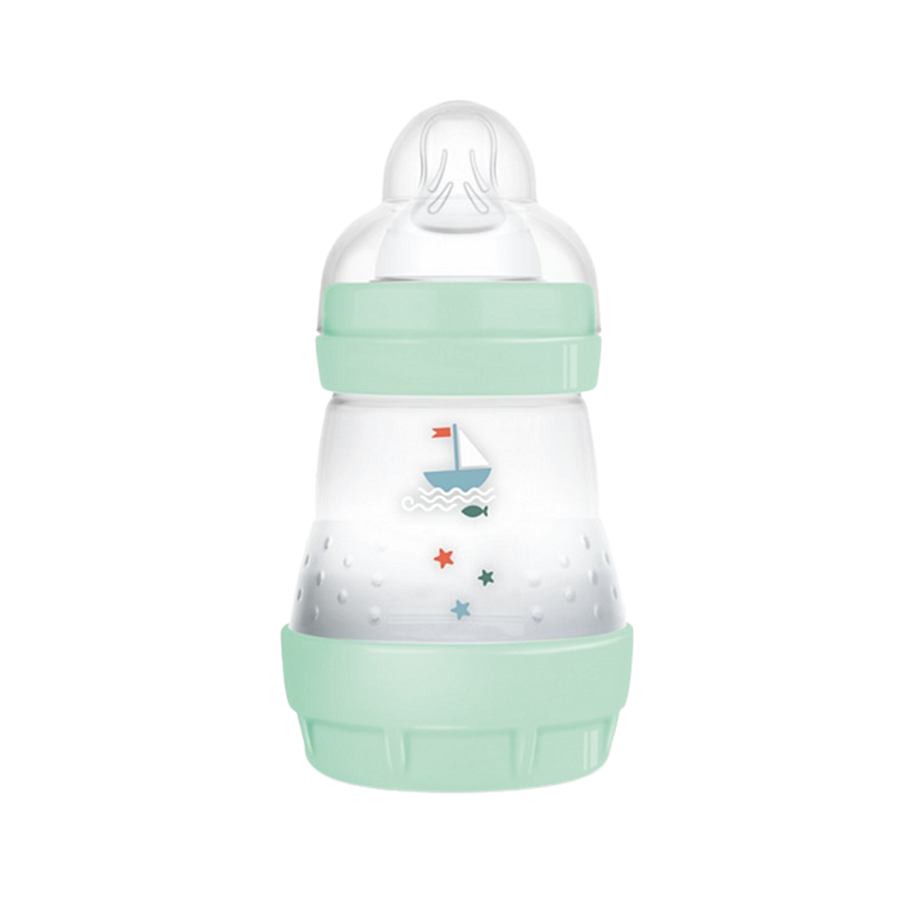MAM Fľaša anti-colic mätová 0m+ 160 ml