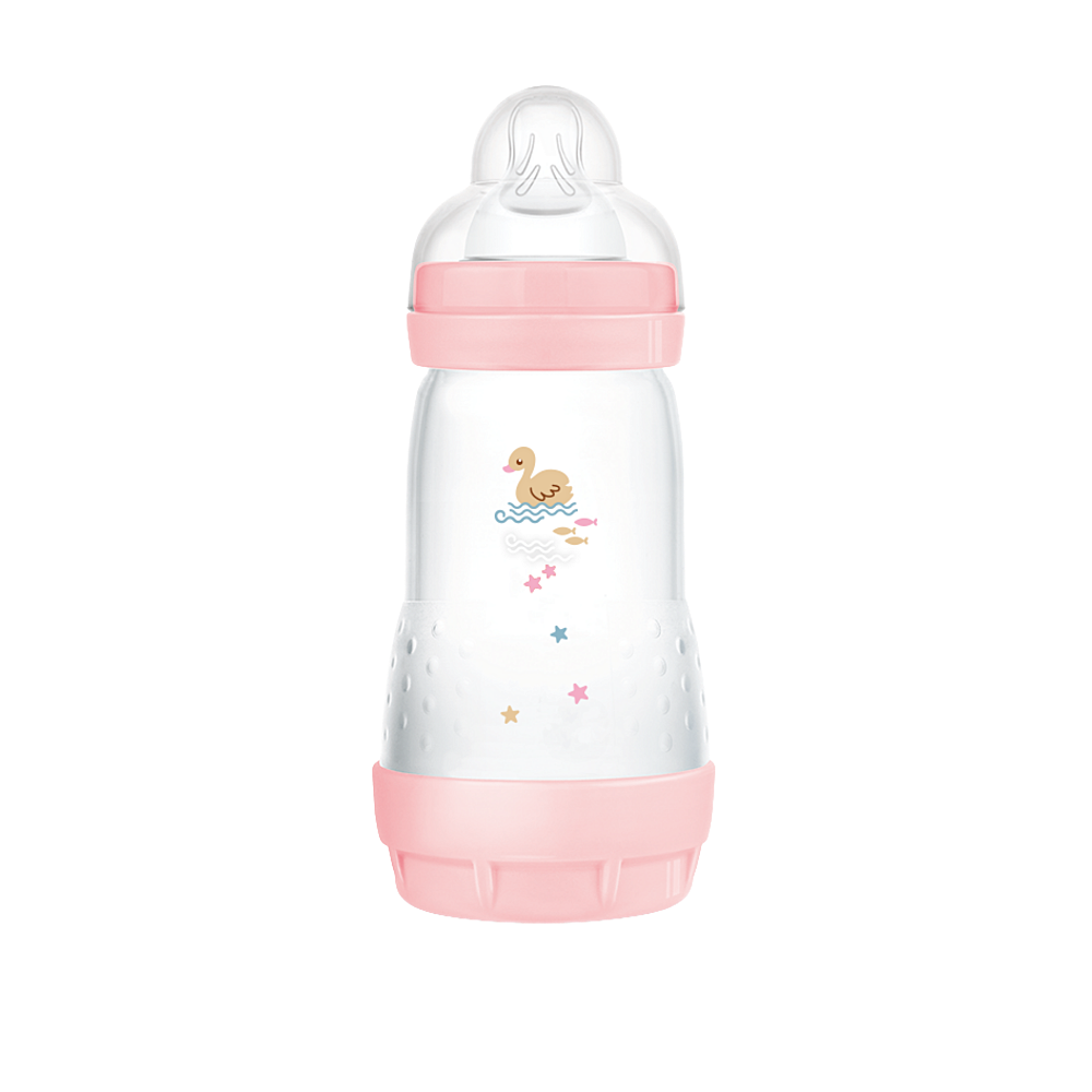 MAM Fľaša anti-colic ružová 2m+ 260 ml