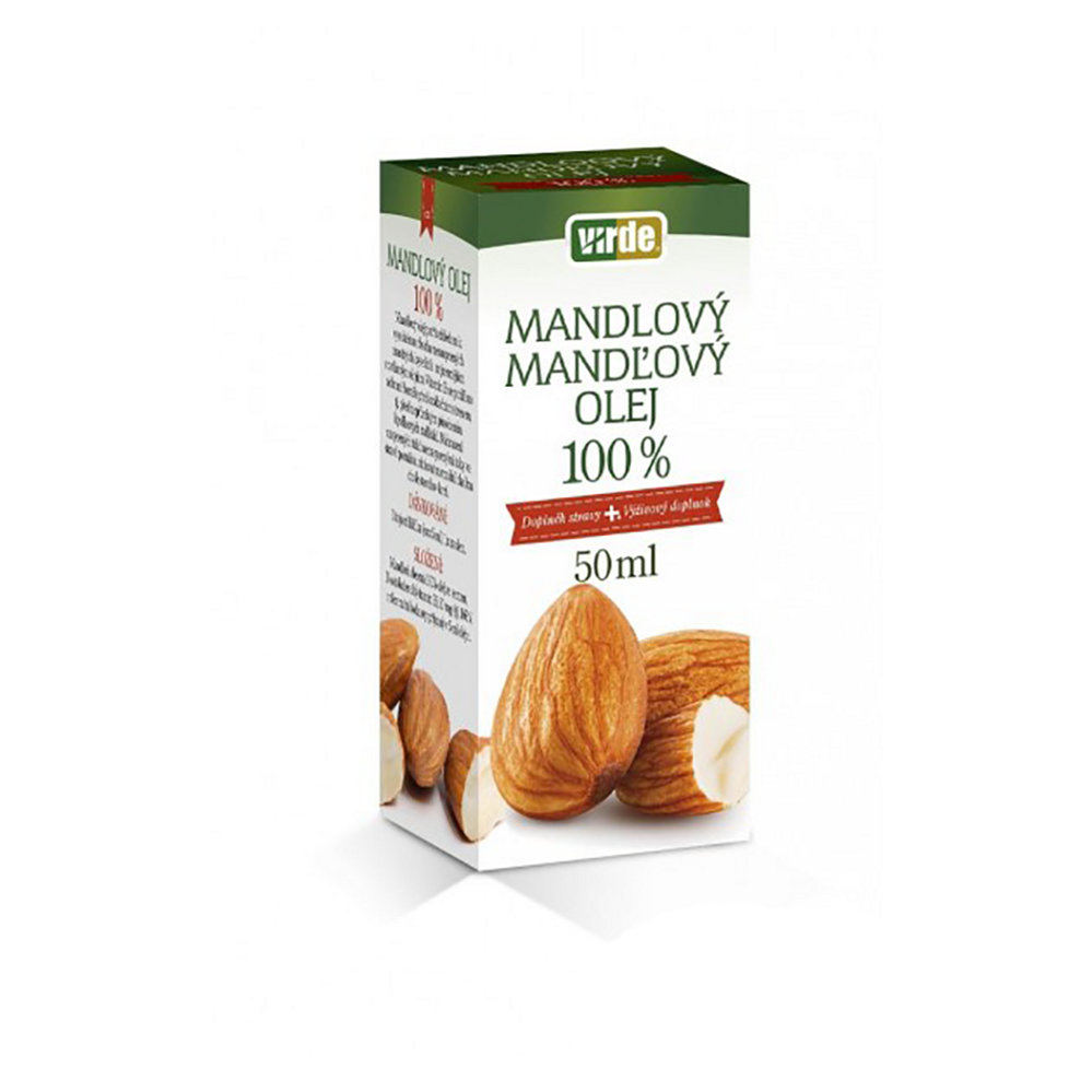 VIRDE Mandľový olej 100% 50 ml kúpite na Mojalekaren.sk