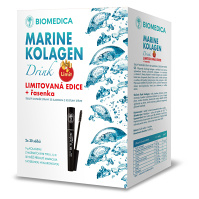 BIOMEDICA Marine Kolagén Drink Limitovaná edícia 2 x 30 vrecúšok + MASKARA Dermacol