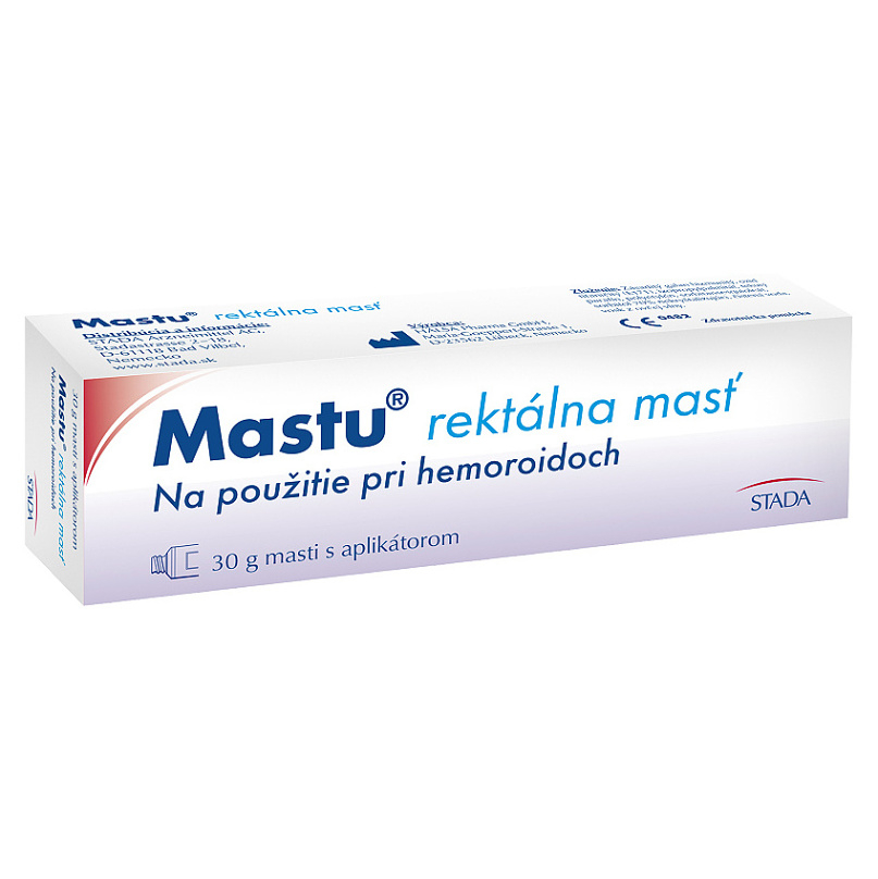 MASTU rektálna masť s aplikátorom, 30 g kúpite na Mojalekaren.sk