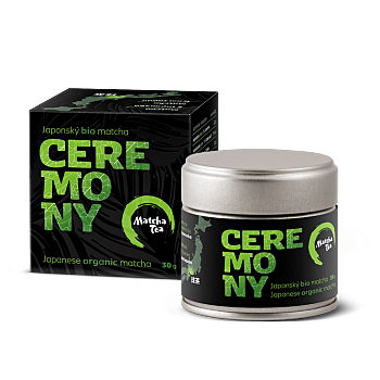 MATCHA TEA Ceremony BIO 30 g (Matcha tea) - Jednozložkové, BIO, Prírodné, Postupné uvoľňovanie