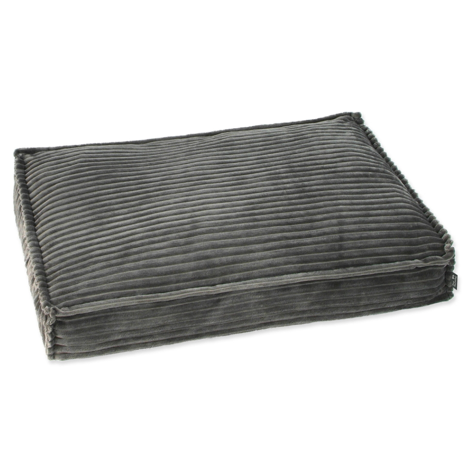 DOG FANTASY Stripe Matrac pre psov sivá 80 x 50 cm