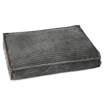 DOG FANTASY Stripe Matrac pre psov sivá 80 x 50 cm (Deky, pelechy a tašky pre psov)