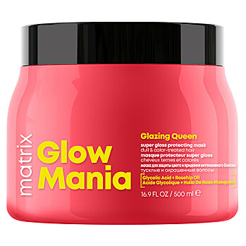 MATRIX Glow Mania Maska na farbené vlasy Glazing Queen 500 ml (Masky) - Profesionálny