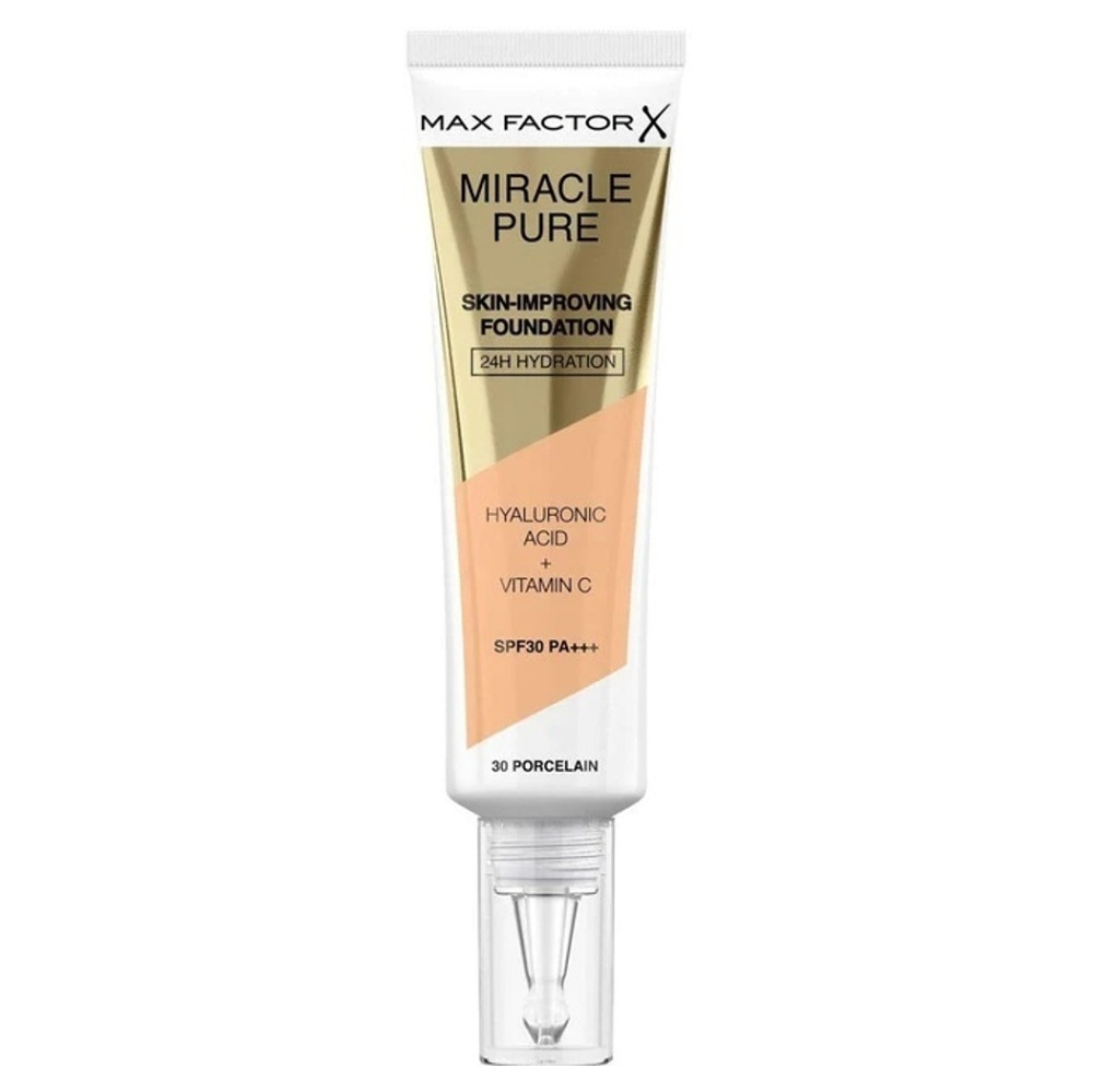 MAX FACTOR Miracle Pure SPF30 Skin-Improving Foundation 32 Light Beige make-up 30 ml