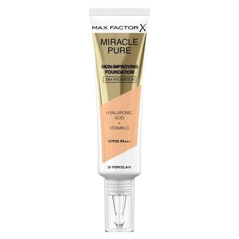 MAX FACTOR Miracle Pure SPF30 Skin-Improving Foundation 32 Light Beige make-up 30 ml (Make-up) - Dekoratívne