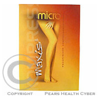 Maxis MICRO-stehenné pančuchy s krajkou veľ. 4K II. KT, svetlé bez špice