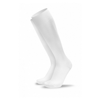 MAXIS Relax 280 deň cotton biele, Veľkosť: S (Pančuchy na prevenciu žilových ochorení) - Cestovné, Retiazková špica, Neškrtiaci lem