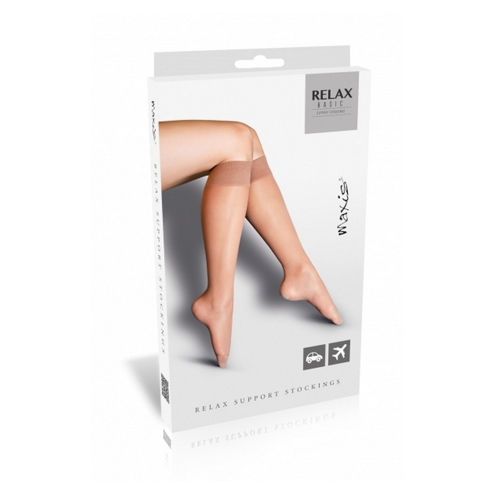 MAXIS Relax basic lýtkové pančuchy svetlé, Veľkosť: M