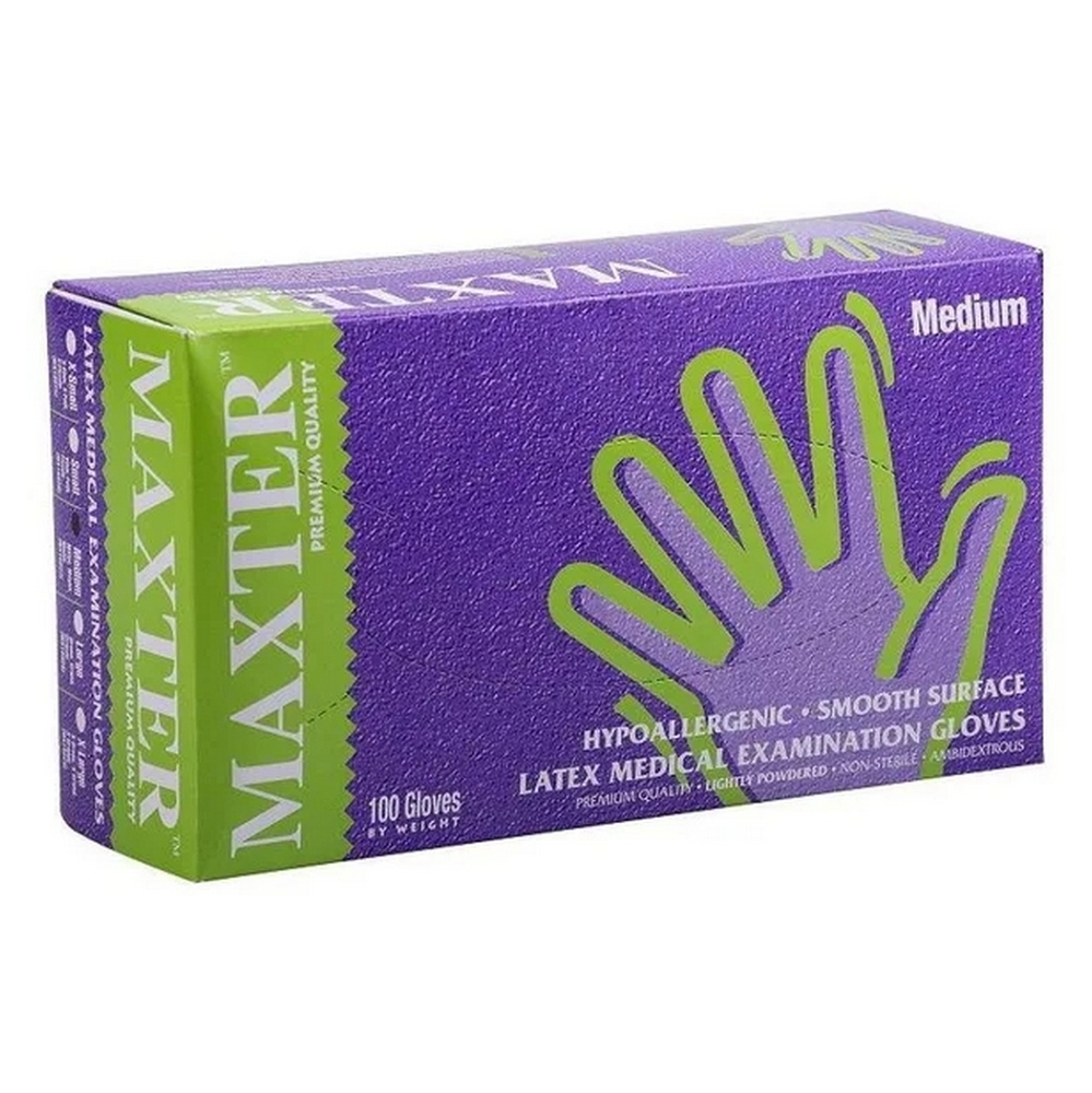 E-shop Rukavice latexové UR veľkosť M púdrované 100ks