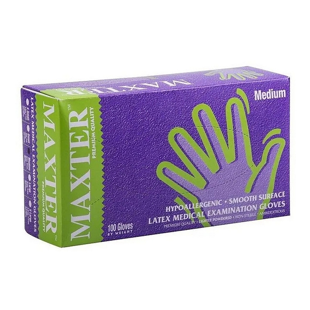 E-shop Rukavice latexové U-R velikost S pudrované 100ks