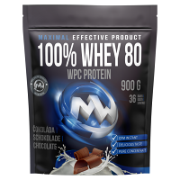 MAXXWIN 100% Whey protein 80 čokoláda 900 g