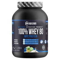 MAXXWIN 100% Whey protein 80 pistácie 2200 g