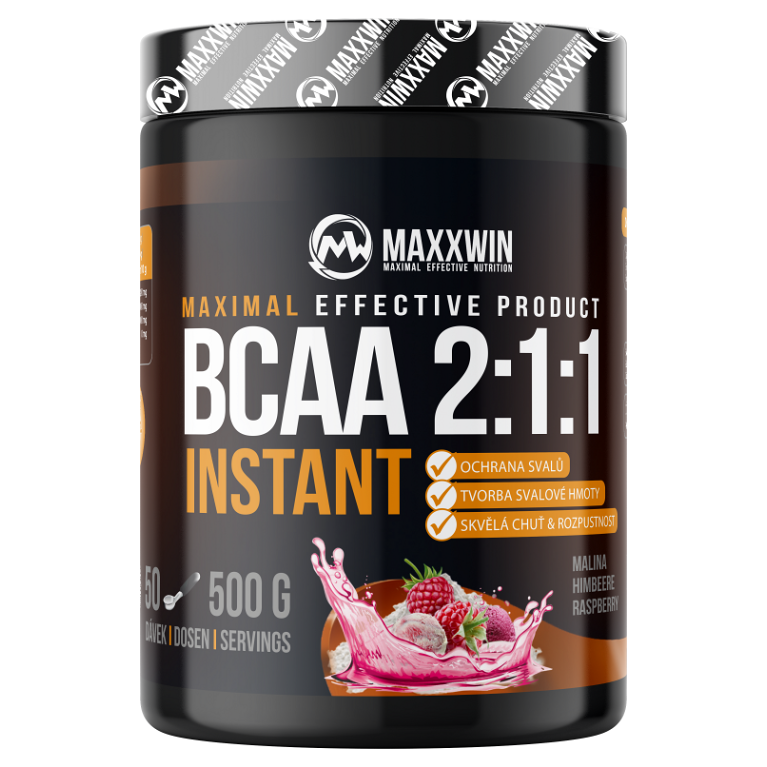 MAXXWIN BCAA 2:1:1 instant malina 500 g