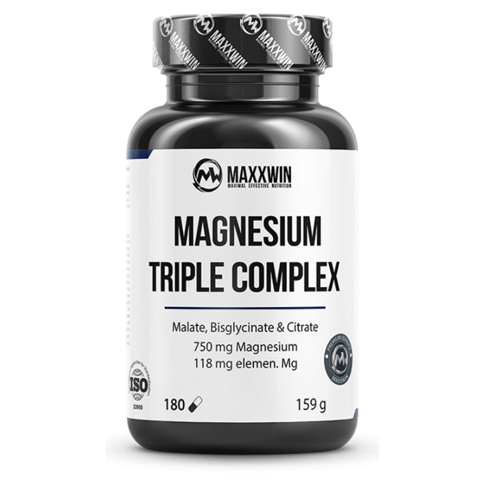 Maxxwin Magnesium Triple Complex kapsuly na účinné doplnenie horčíka 180 cps kúpite na Mojalekaren.sk