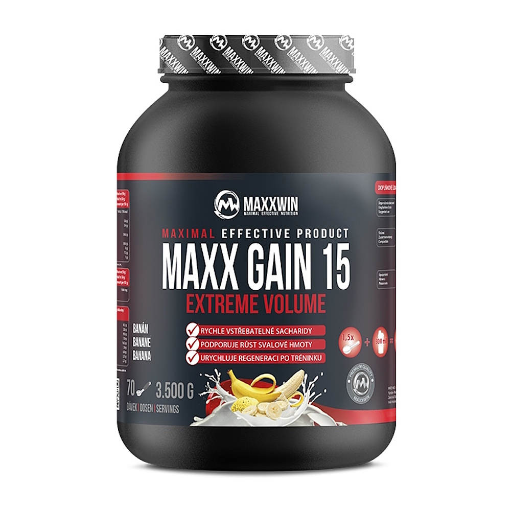 MAXXWIN Maxx gain 15 banán 3500 g kúpite na Mojalekaren.sk