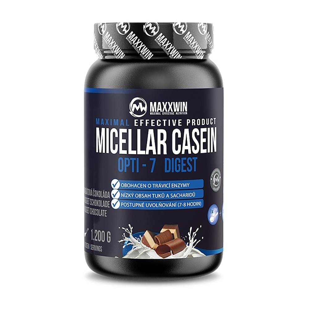 MAXXWIN Micelárny kazeín príchuť nugátová čokoláda 1200 g