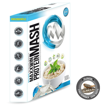 MAXXWIN Protein mash proteínová kaša chia semienka 500 g