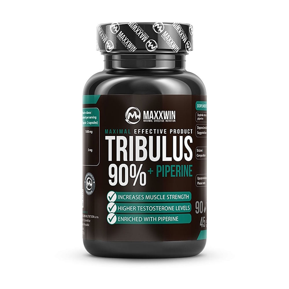 MAXXWIN Tribulus 90% + piperín 90 kapsúl kúpite na Mojalekaren.sk