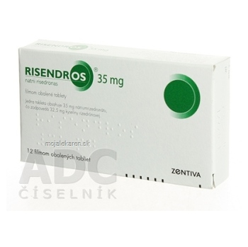 RISENDROS 35 mg tbl flm 35 mg 1x12 ks (Lieky na predpis)