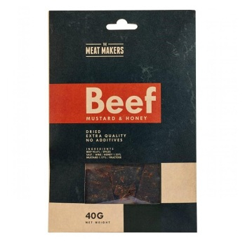 MEAT MAKERS Beef Jerky Mustard & Honey 40 g