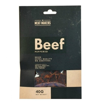MEAT MAKERS Beef Jerky Peppered 40 g