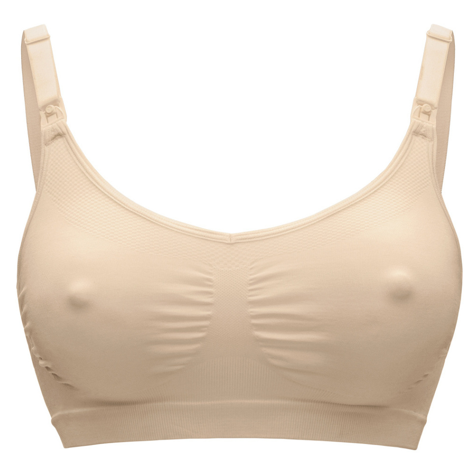 MEDELA Tehotenská a dojčiaca podprsenka Keep Cool™ L béžová 1 ks