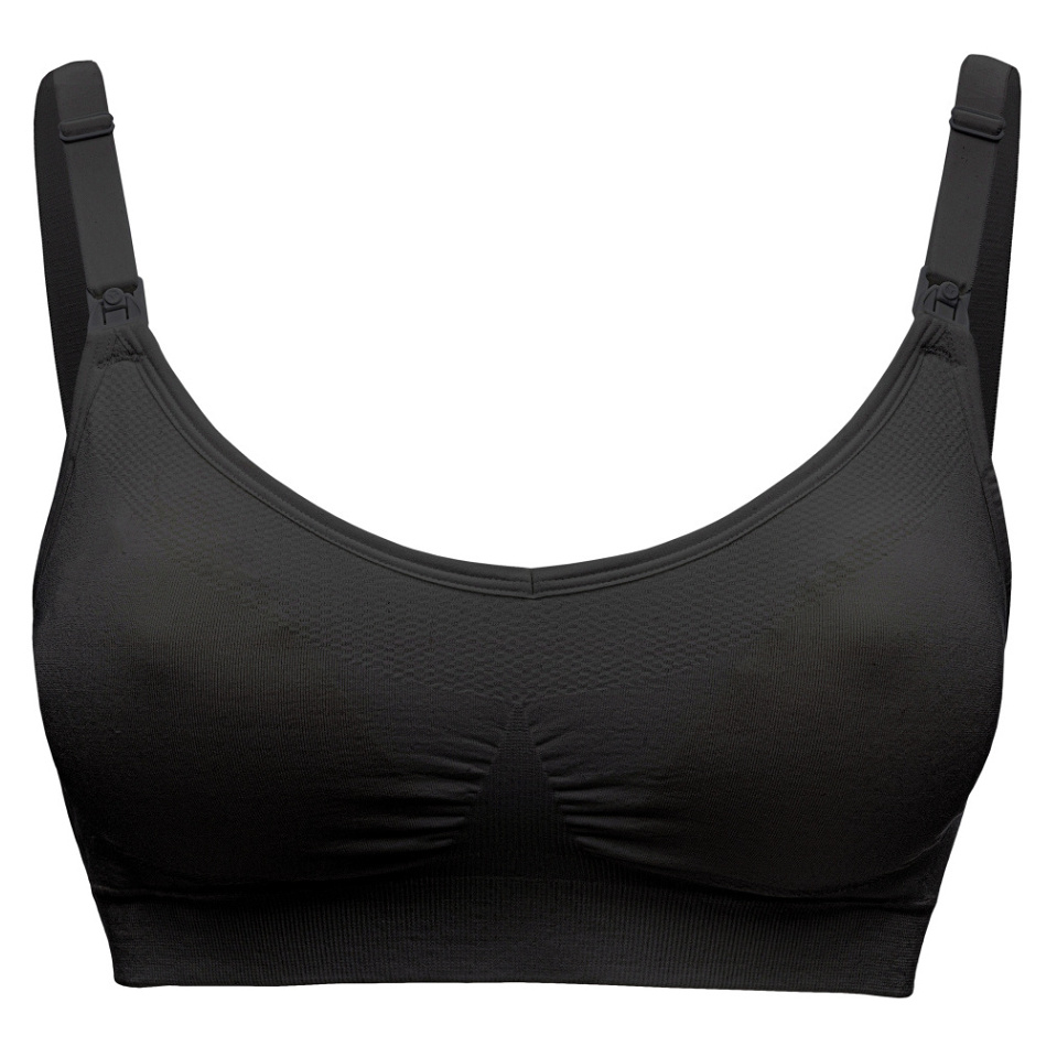 MEDELA Ultra tehotenská a dojčiaca podprsenka Keep Cool™ M čierna 1 ks